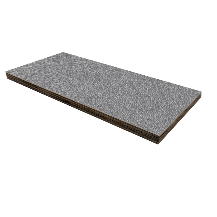 3/4in Birch Plywood Laminate - Silver
