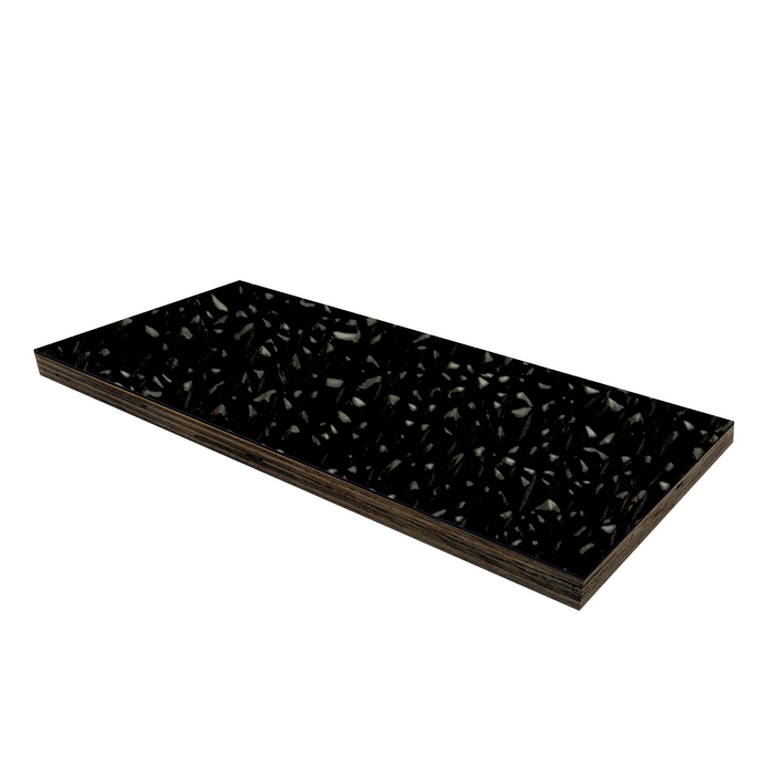 3/4in Textured Fiberglass (FRP) Laminate - Black