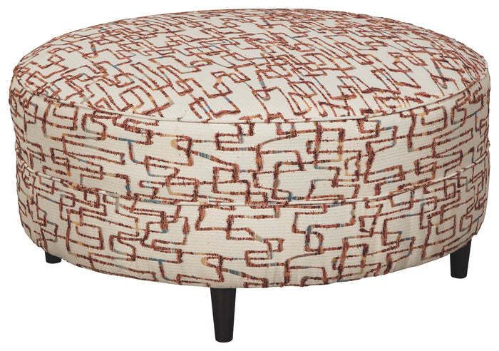 Amici 1920208 Fiesta Oversized Accent Ottoman