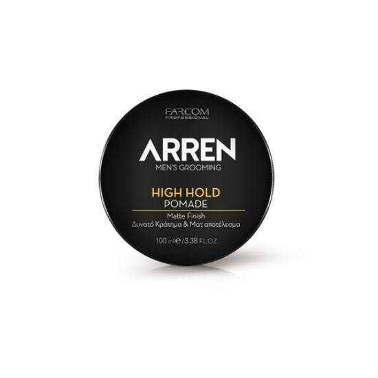 Farcom Arren Men | Styling Pomade High Hold 100ml - New Hair Supplies Ireland