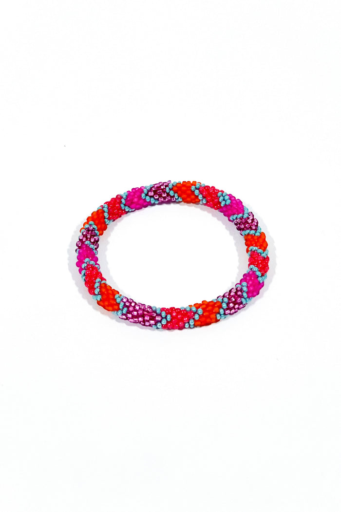 Orange/Teal/Magenta/Shiny Pink/Coral-12