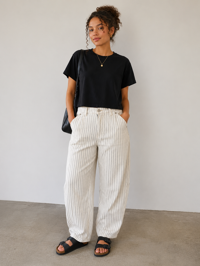 Blaine Striped Jeans