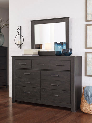 Brinxton B249-36 Charcoal Bedroom Mirror