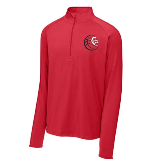 CC Basketball 1/4 Zip~