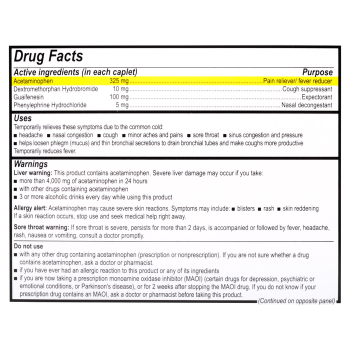 Cold & Cough Relief Packets (40 x 2)