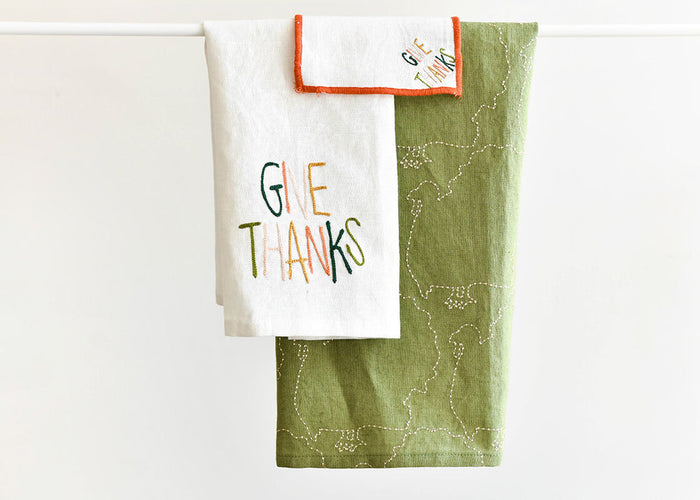 Coton Colors - Give Thanks, Medium Hand Towel.- (1)*