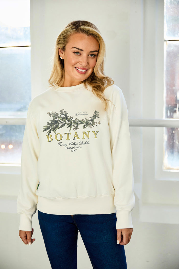 Cream Trinity Botany Sweatshirt