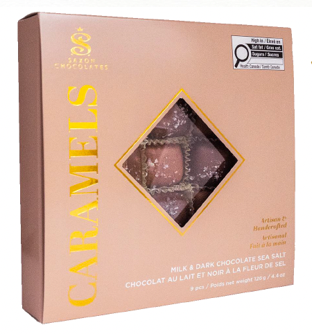 Dark & Milk Chocolate Sea Salt Boxed