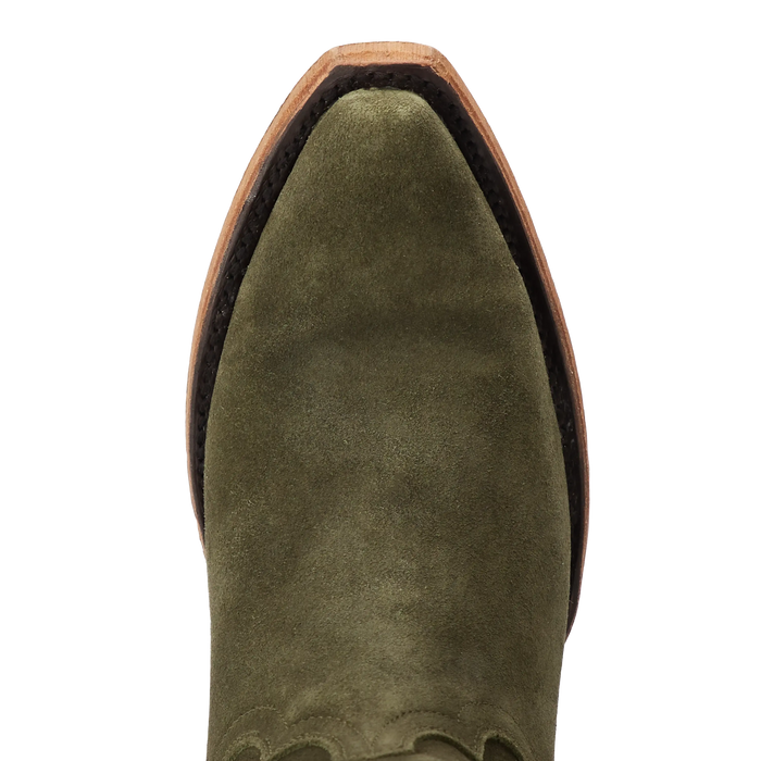Emma Jane Boot - Olive Suede