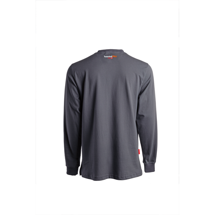 FLAME RESISTANT COTTON CORE POCKET T-SHIRT WITH SLEEVE LOGO - 003-Charcoal | Timberland PRO TB0A1V8D