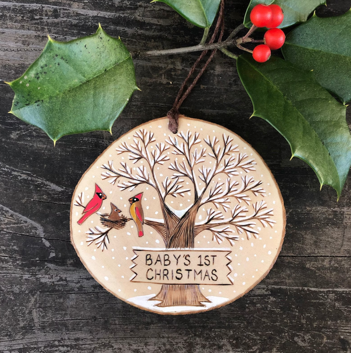 Forage Workshop - Baby's 1st Xmas Ornament