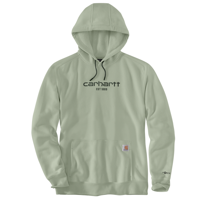 Force Relaxed Fit Lightweight Logo Graphic Sweatshirt - GI7-Sage | Carhartt 106655
