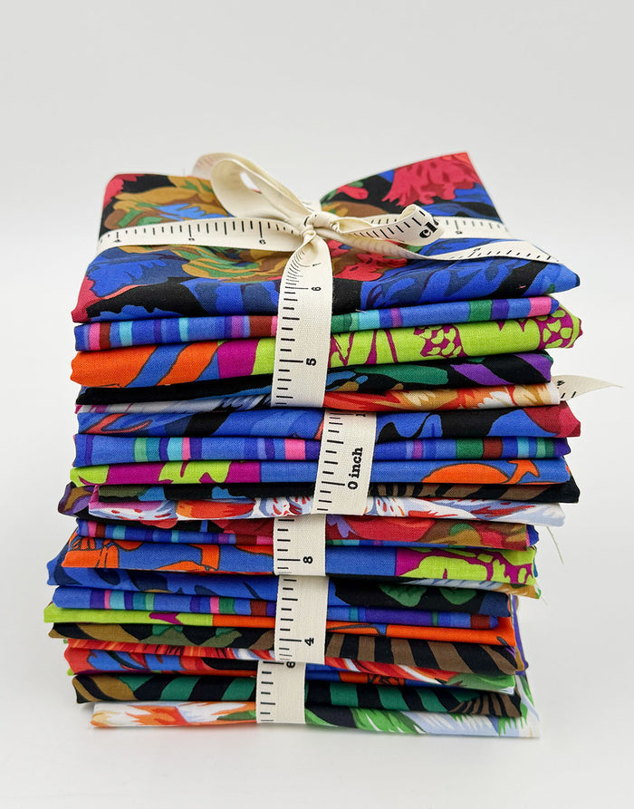 Kaffe Fassett Spring Collective 2026 Fat Quarter Bundle (5pcs) Midnight Bloom