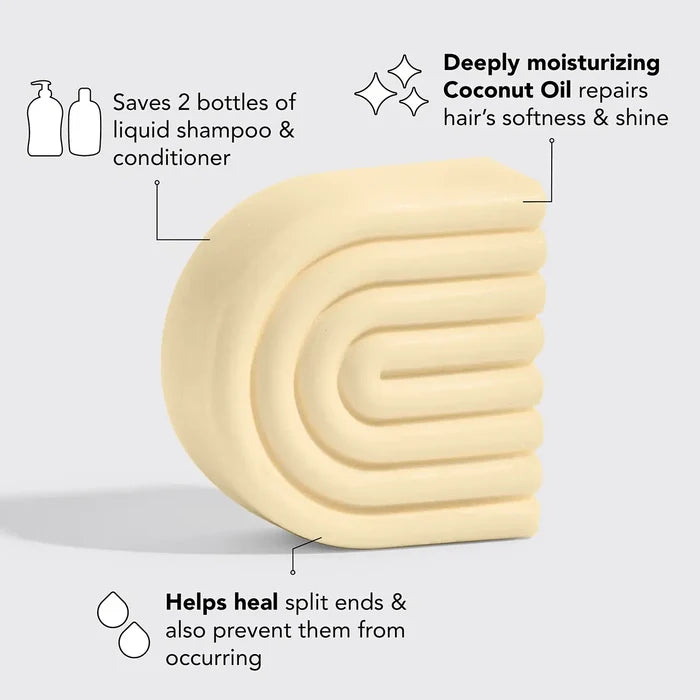 Kitsch Coconut Repair Conditioner Bar/Mask For Dry Damaged Hair