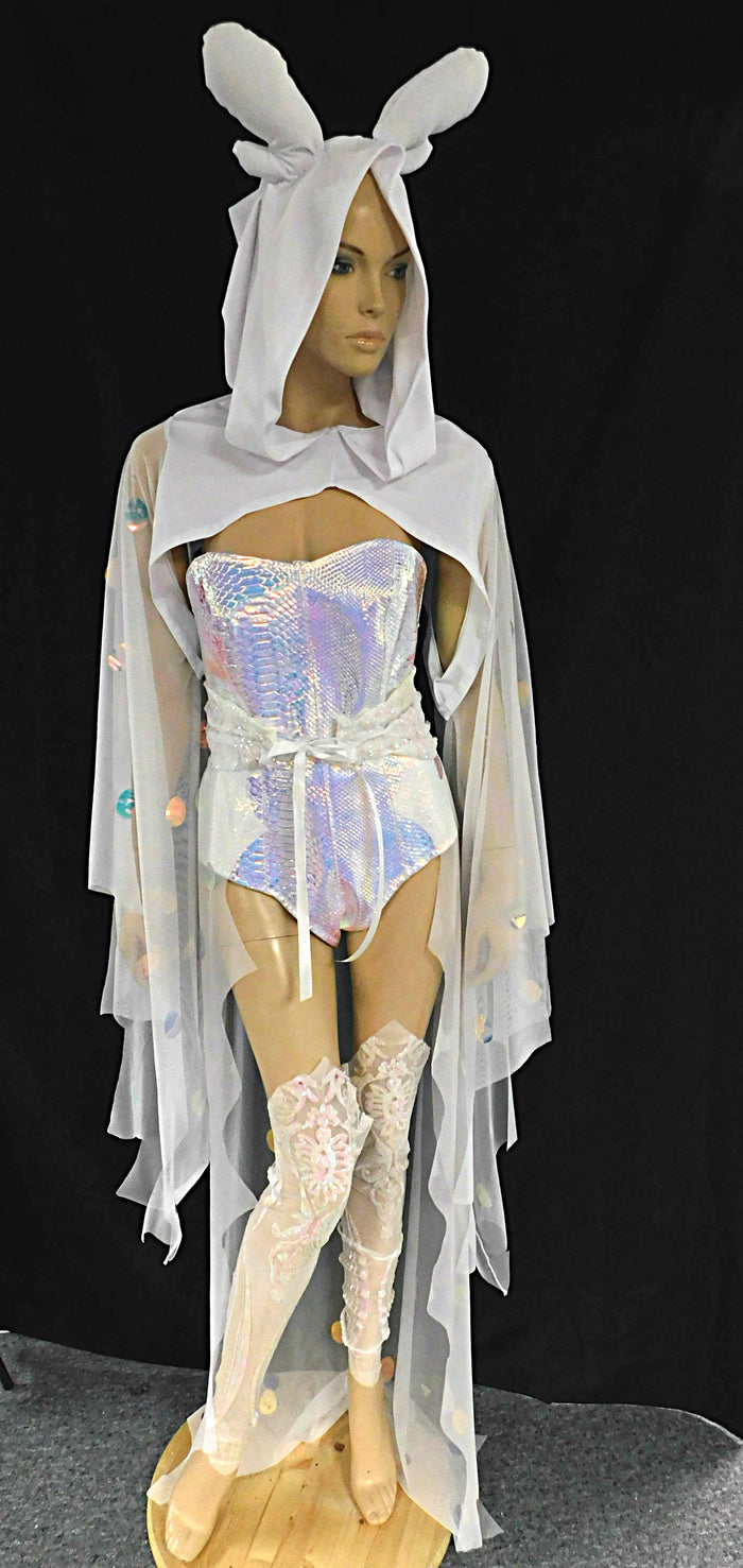 Light Fury Dragon Inspired Dance Festival Cosplay Costume