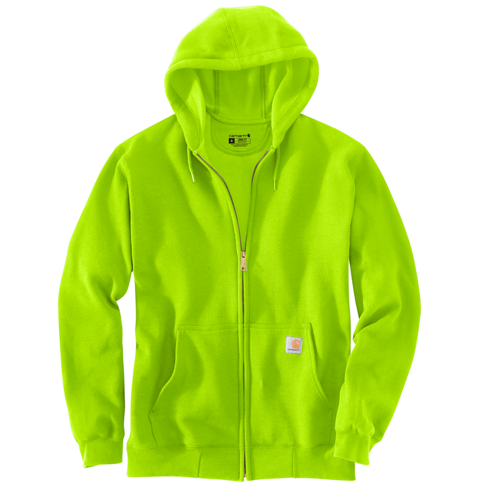 Loose Fit Midweight Full-Zip Sweatshirt - BLM-Brite Lime | Carhartt K122