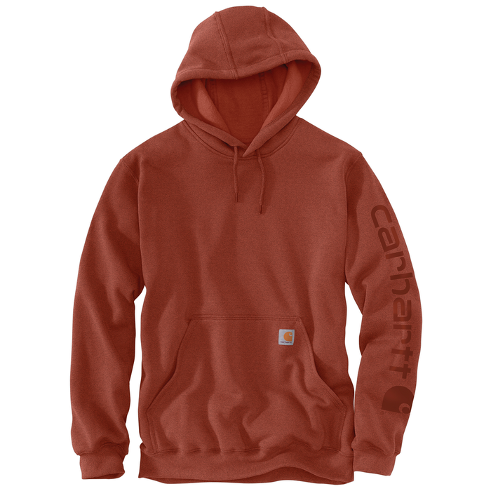 Loose Fit Midweight Logo Sleeve Graphic Sweatshirt - RB5-Saddle Red | Carhartt K288