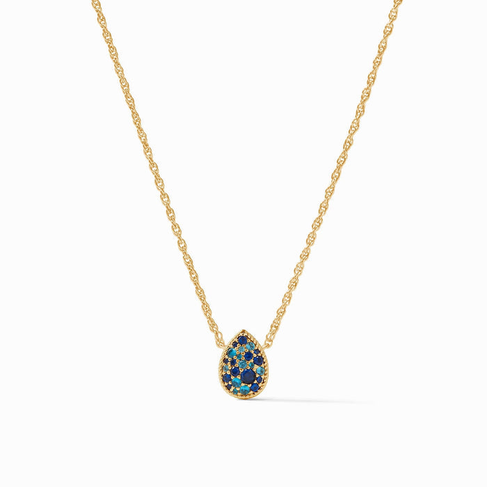 Luna Teardrop Delicate Necklace Gold OS