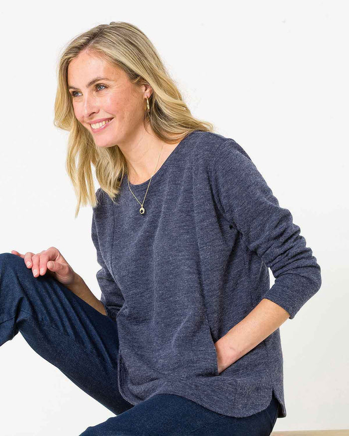 Maeve 3/4 Sleeved Leisure Tunic - The Classic Boutique