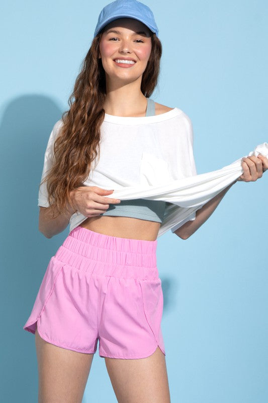Melissa High Waist Athletic Shorts - SexyModest Boutique