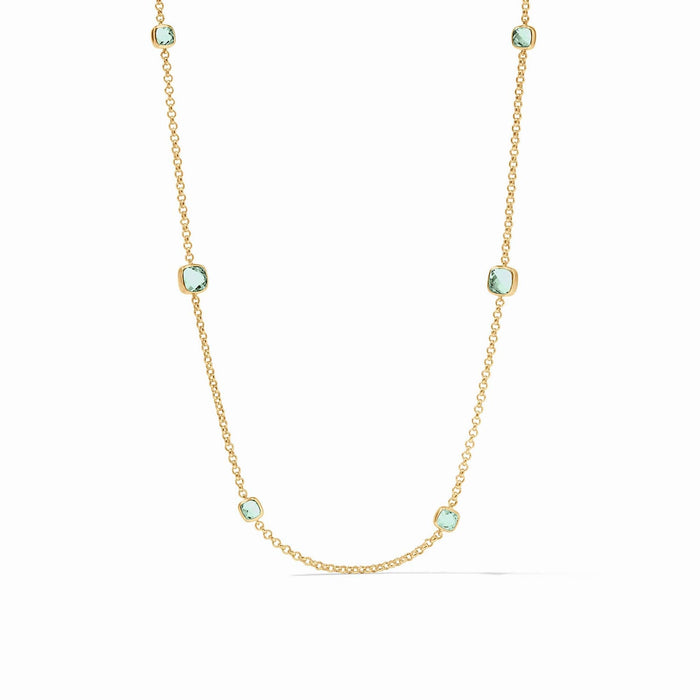 NECKLACE AQUITAINE STATIONS GOLD 38"