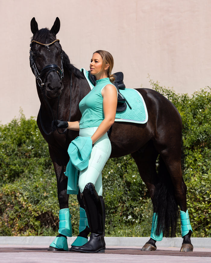 Paradiso Bell Boots - Sea Turquoise