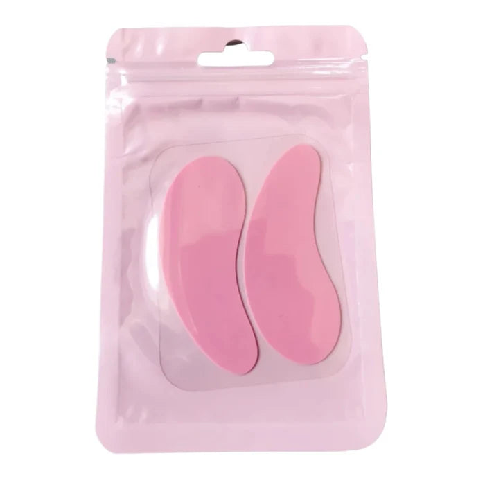 Pink Reusable Under Eye Pads (Pair)
