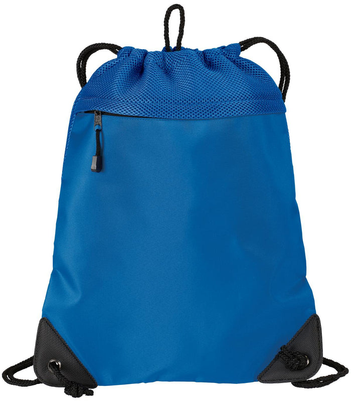 Port Authority® - Cinch Pack with Mesh Trim. BG810