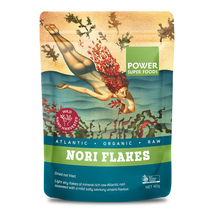 POWER SUPER FOODS Nori Flakes 40g - L'Organic