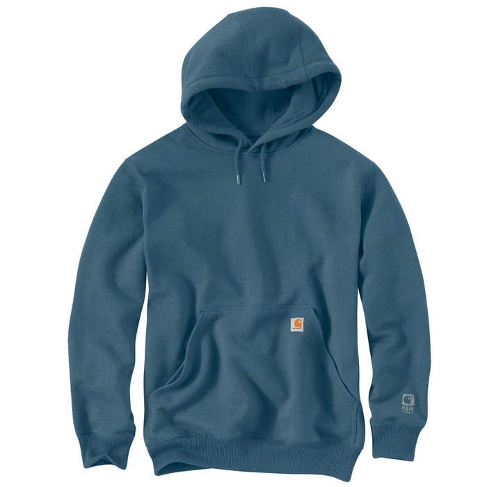 Rain Defender Loose Fit Heavyweight Sweatshirt - HK9-Storm Blue Heather | Carhartt 100615