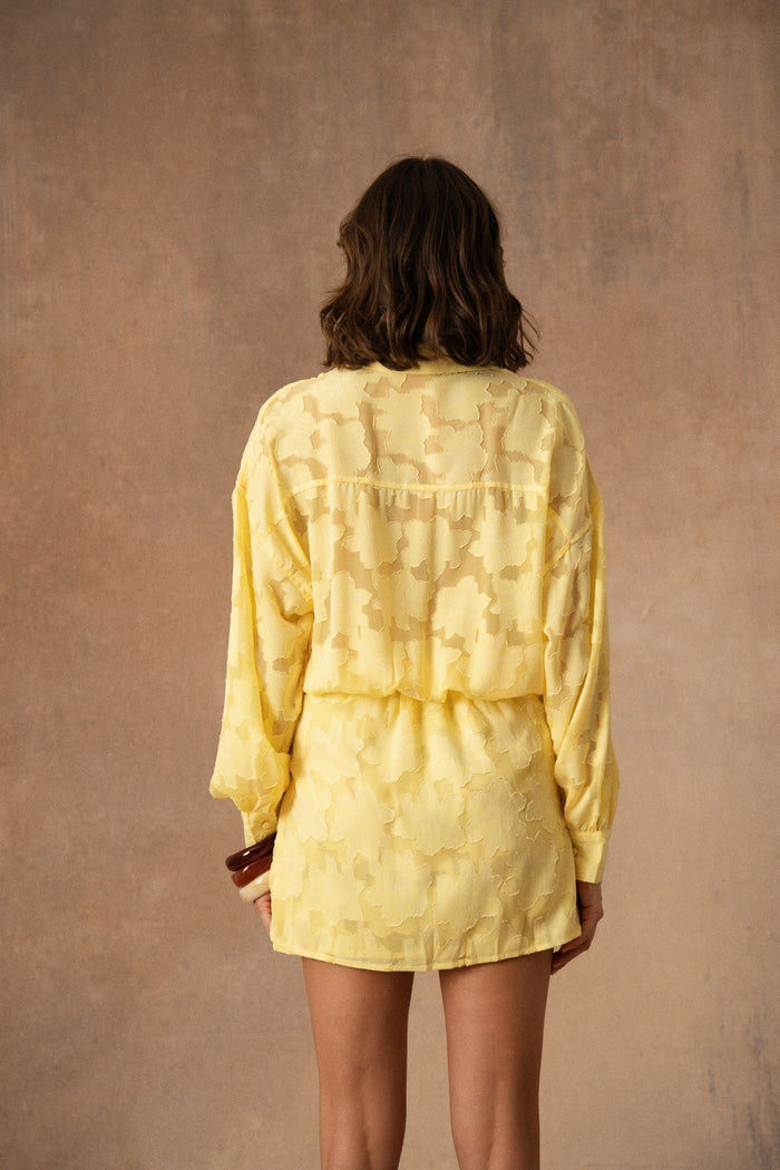 Robe Céliane - Jaune