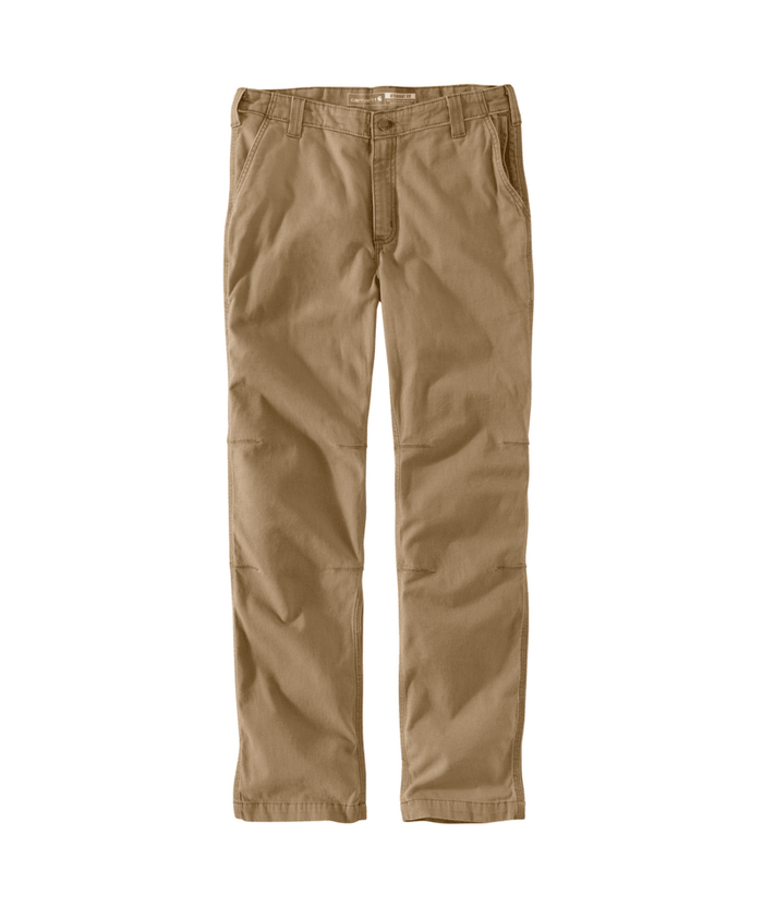 RUGGED FLEX RIGBY STRAIGHT FIT PANT - 253-Dark Khaki | Carhartt 102821