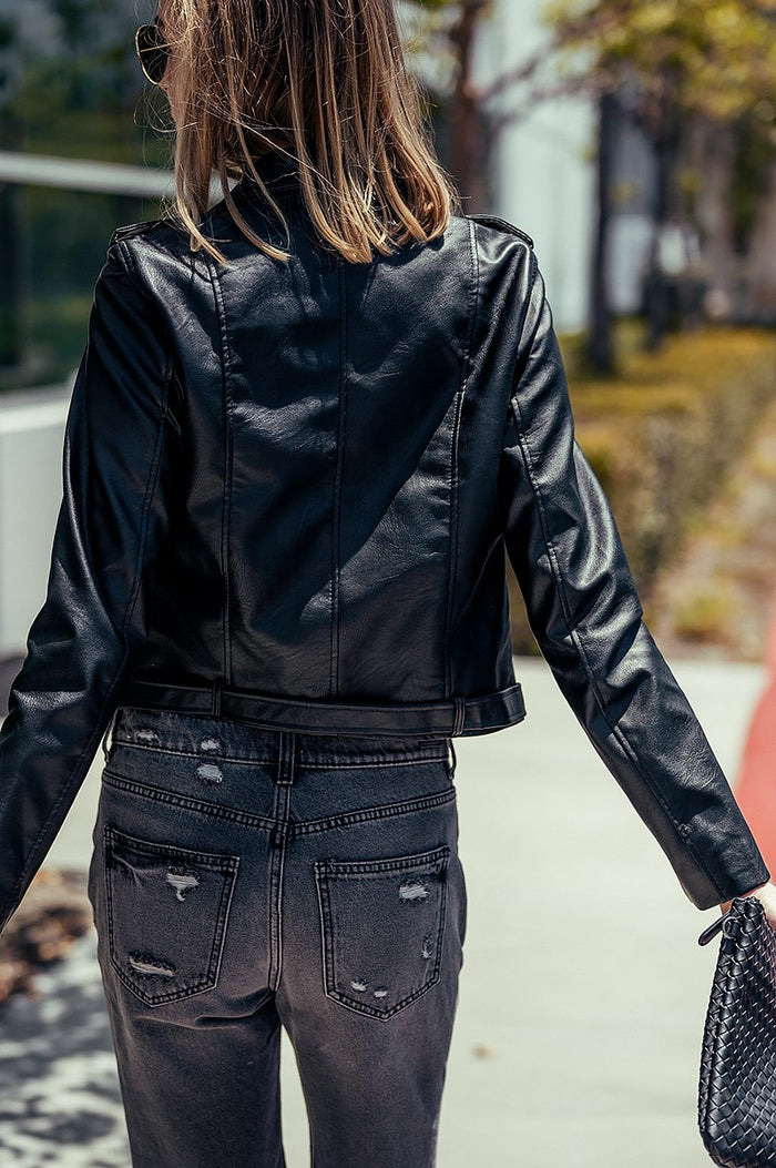 Sandy Moto Jacket - SexyModest Boutique
