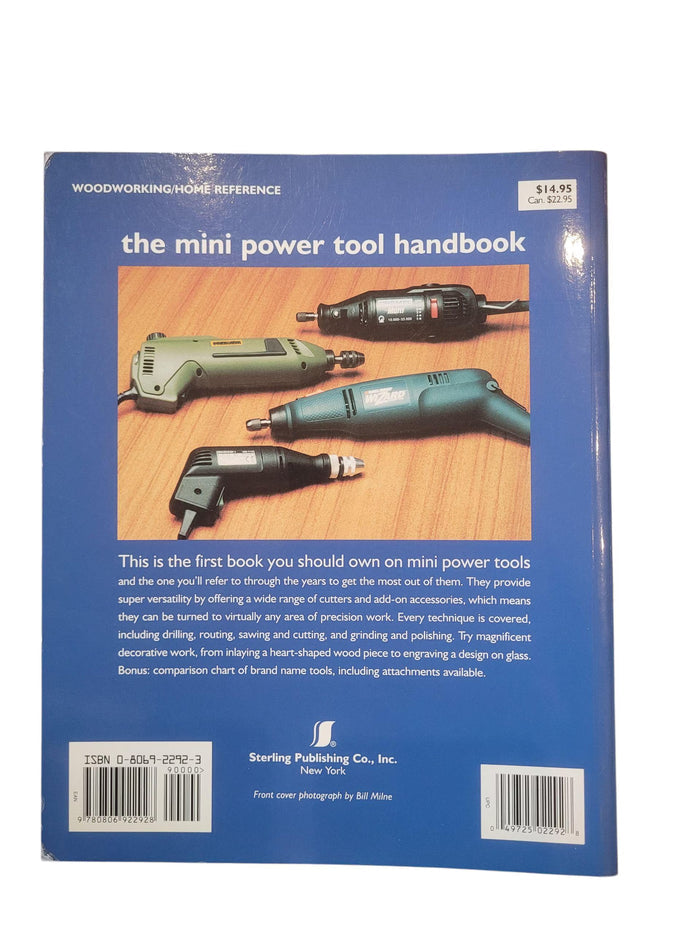 The Mini Power Tool Handbook by Zachary Taylor & Colin Bullock — Gently Used Paperback Book