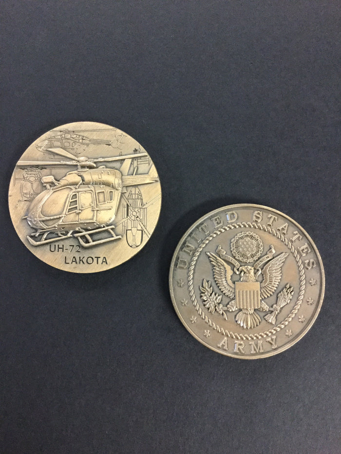 UH-72 Lakota Helicopter Coin