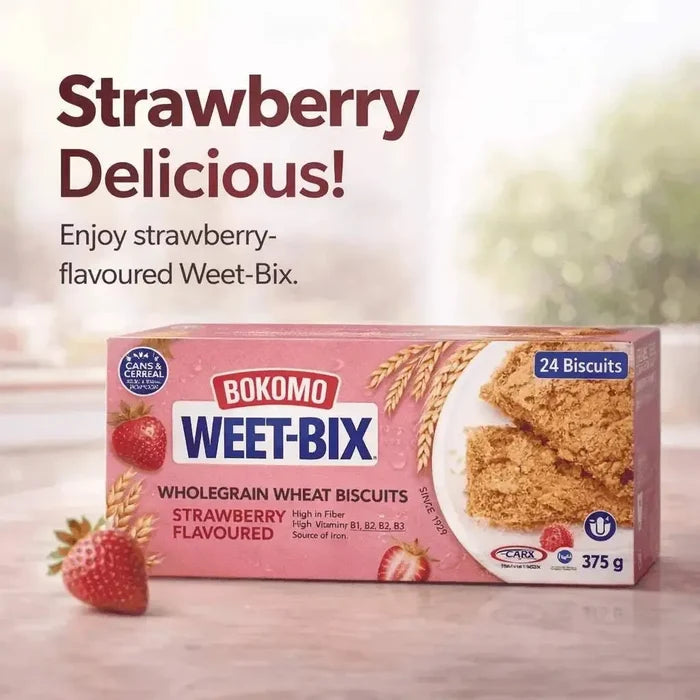 Weet-Bix Strawberry Flavoured Wholegrain - 375g Facebook Ad