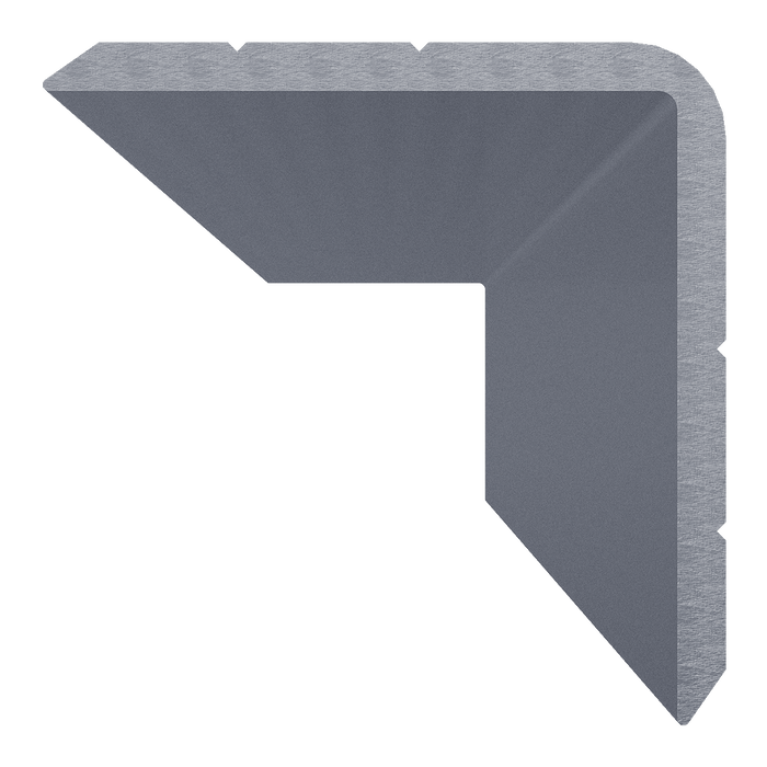 1-1/8-inch Aluminum Angle Extrusion, 10 Feet Length