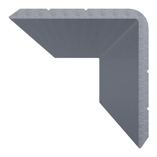 1-1/8-inch Aluminum Angle Extrusion, 10 Feet Length