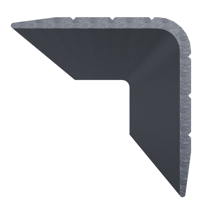 1-inch Aluminum Angle Extrusion, 10 Feet Length