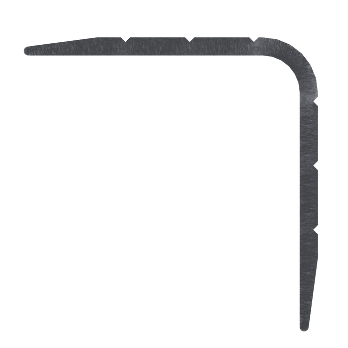 1-inch Aluminum Angle Extrusion, 10 Feet Length