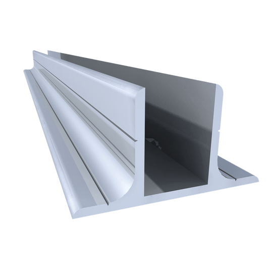 1/2" Aluminum T Channel, 10 Feet Length