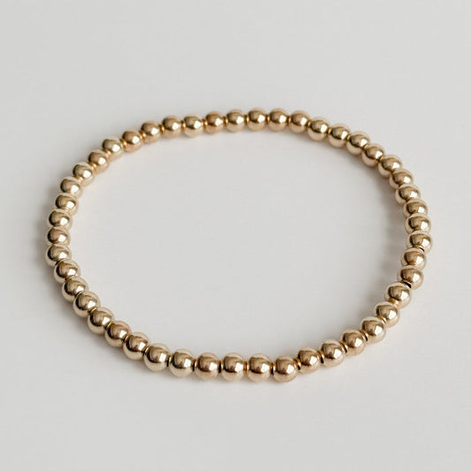 14k Gold Filled Bracelet | Waterproof | 4mm