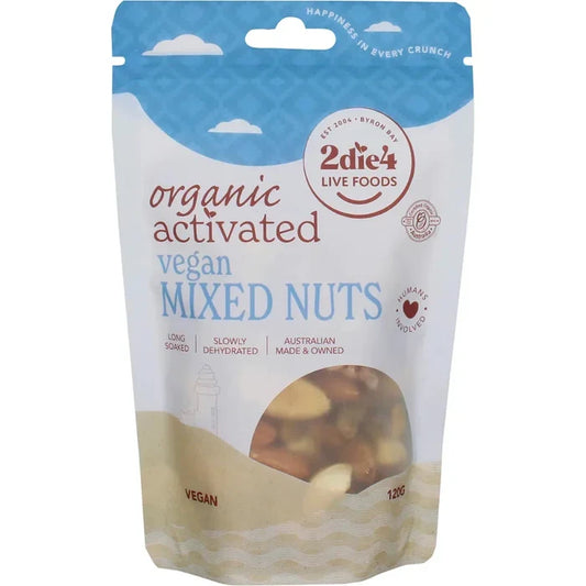 2DIE4 LIVE FOODS Activated Organic Vegan Mix 120g - L'Organic