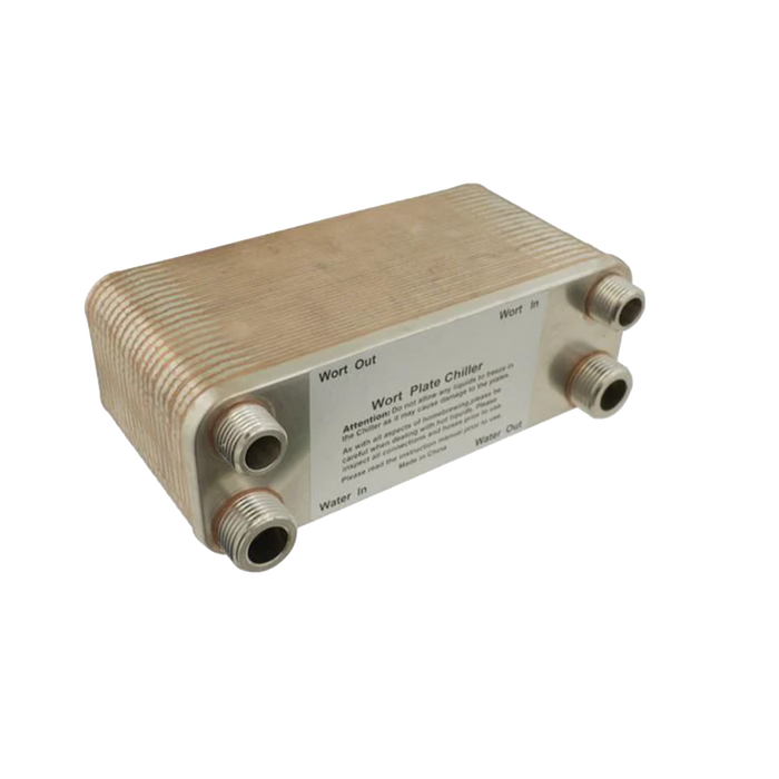 40 Plate Wort Chiller