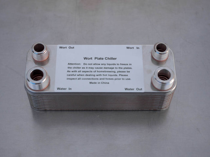 40 Plate Wort Chiller