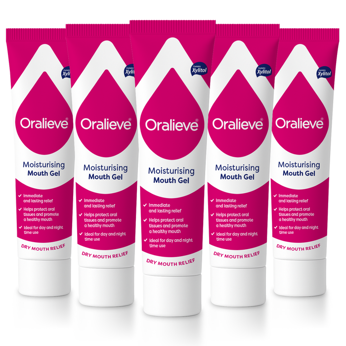 5 Pack | Dry Mouth Relief Gel