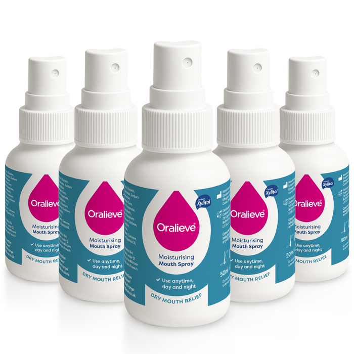 5 Pack | Dry Mouth Relief Spray