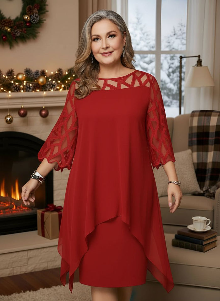 Adelina Lace Elegance Dress