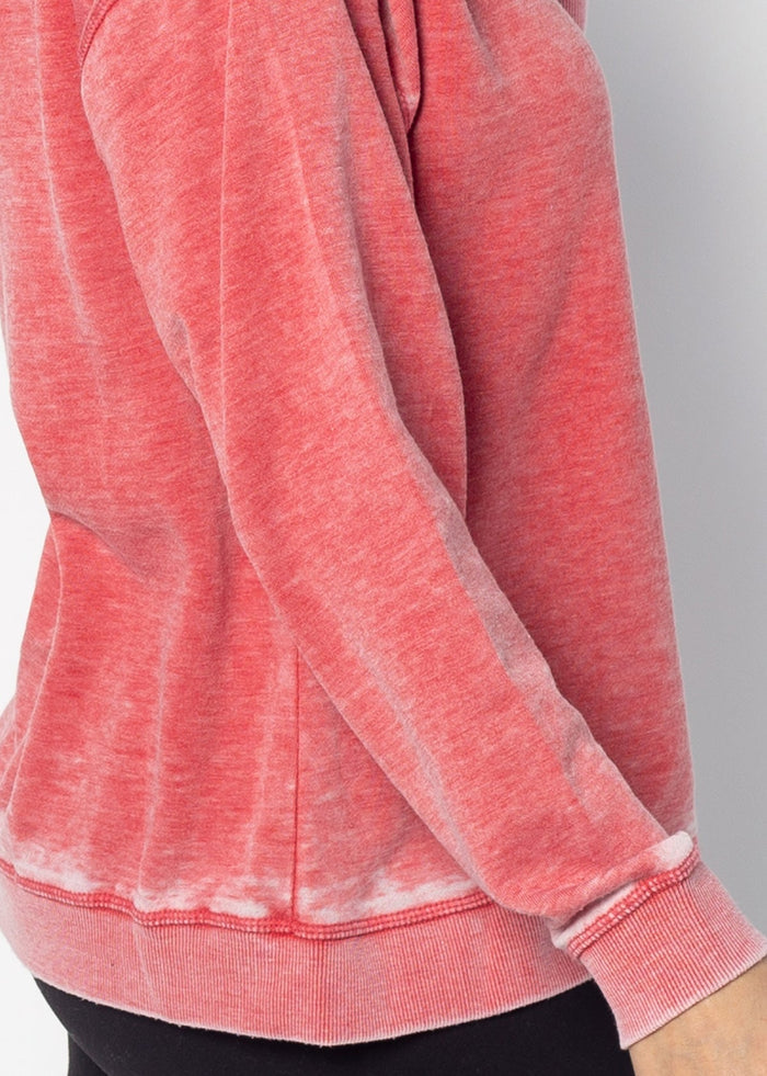 Alabama Crimson Tide Women's Signature Burnout Crewneck Sweatshirt