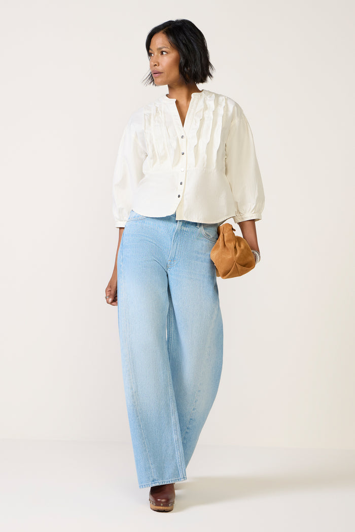 Amelia Ruffle Shirt